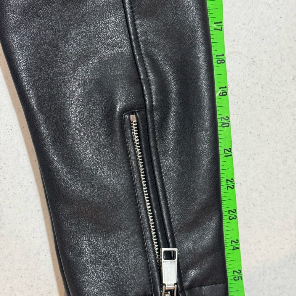 Rebecca Minkoff Jet Moto faux leather jacket NWT - Picture 9 of 10